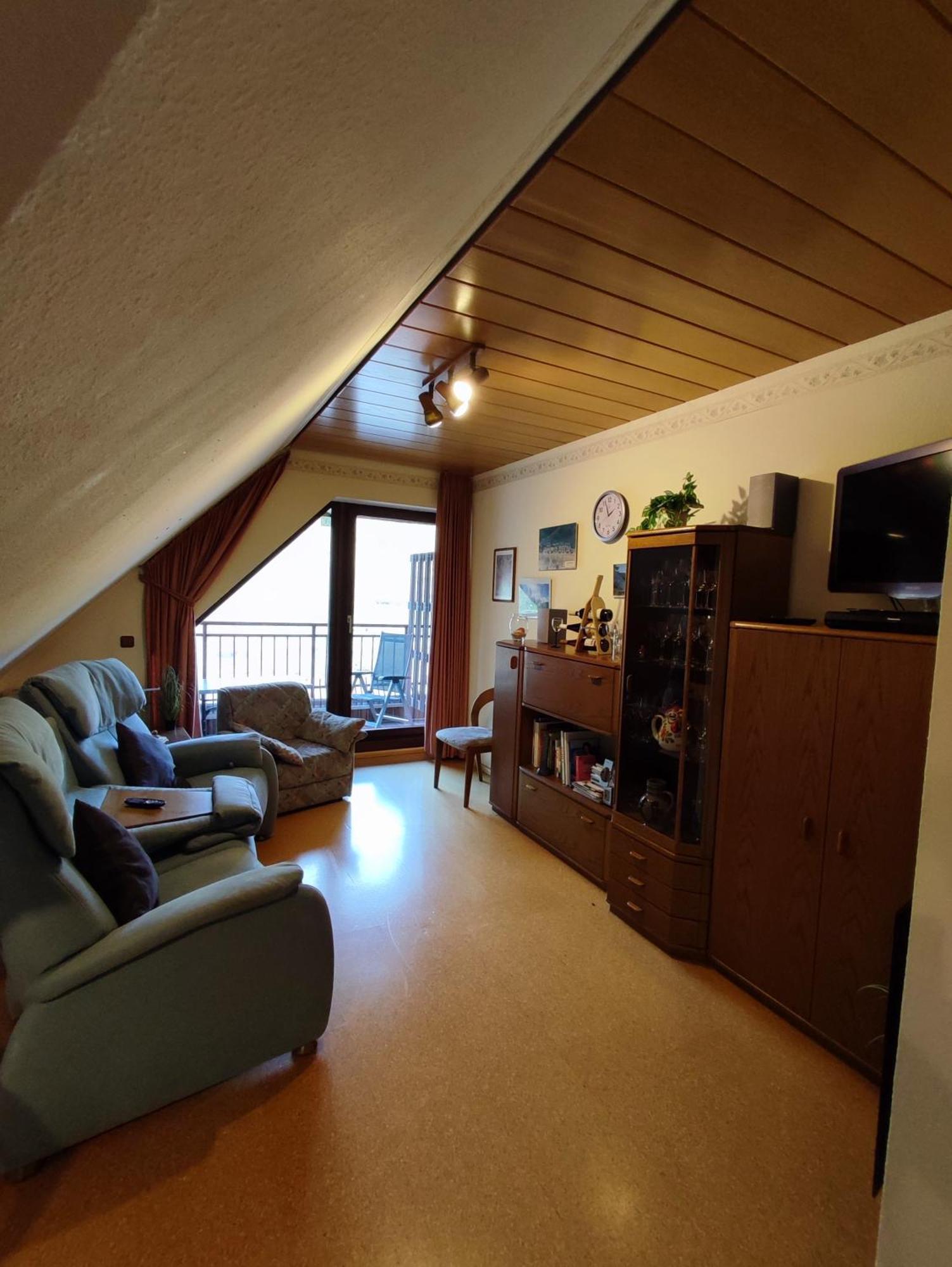 Panorama Oase Ferienwohnung Mit Blick Auf Mosel Und Reichsburg Cochem Esterno foto